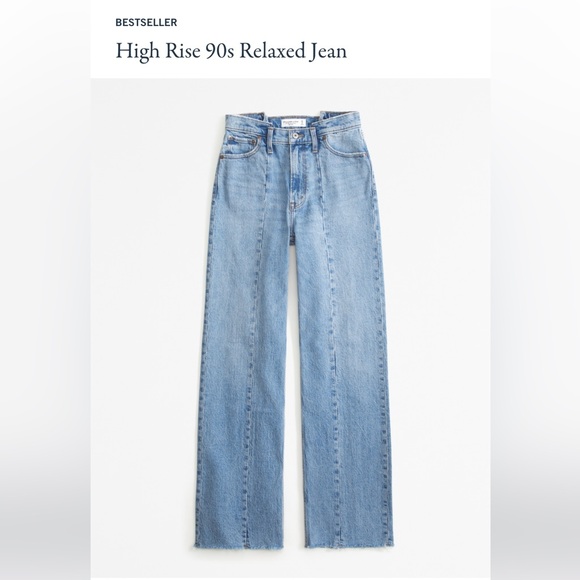 LIKE NEW SIZE 6 TALL ABERCROMBIE JEANS. - Picture 1 of 2